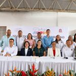 Indira acude al 2° Informe en Cuauhtémoc; pide seguir trabajando en equipo para colaborar con bienestar de las y los colimenses