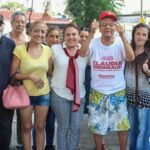 Vecinos de la colonia La España respaldan el proyecto de la Dra. Claudia Sheinbaum y la 4T en Colima: Priscila García
