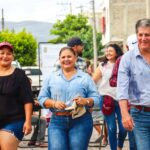 El alcalde de Tecomán inauguró los trabajos de rehabilitación de la calle Juan Ortega en la comunicad de Cerro de Ortega