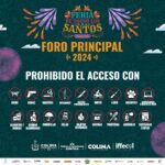 Iffecol recuerda qué objetos no deben introducirse a la Feria de Colima