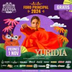 Yuridia abre este viernes los conciertos gratuitos en la Feria de Colima