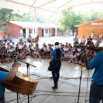 Brigada de Arte y Tradición de Cultura Colima llegó a Villa de Álvarez