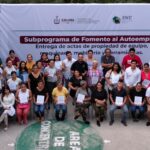 Gobierno Colima entrega actas de propiedad para 39 proyectos beneficiados con Fomento al Autoempleo