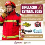 UEPC Colima anuncia primer Simulacro Estatal de 2025; será el martes 21 de enero