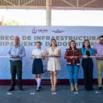 Indira Vizcaíno entrega nuevo edificio y mobiliario a ‘Escuela de Talentos’, en Villa de Álvarez