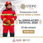 Este martes se realiza en el estado de Colima el Simulacro Estatal 2025