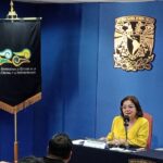 Rectora de la Universidad Intercultural de Colima imparte charla en la UNAM