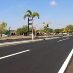 Seidum repone marcas en carriles sobre boulevard Chávez Carrillo y Colima-Lo de Villa