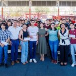 Indira Vizcaíno invita a aprendices de Jóvenes Construyendo el Futuro a aprovechar al máximo el programa