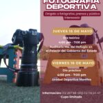 Incode invita al curso gratuito de fotografía deportiva, el 15 y 16 de mayo