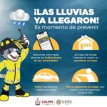 UEPC recomienda precaución; SMN pronostica altas temperaturas e intervalos de chubascos en Colima