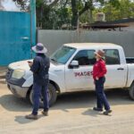 Imades y Ayuntamiento de Manzanillo trabajan en la regularización de patios de contenedores, en Tapeixtles