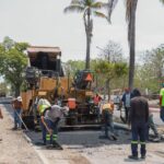 Gobierno del Estado culmina pavimentación de Calzada Aguilar en Coquimatlán; se trabaja para fortalecer la seguridad vial