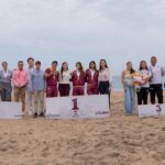Indira Vizcaíno y Rommel Pacheco entregaron medallas en voleibol de playa de Olimpiada Nacional Conade 2025