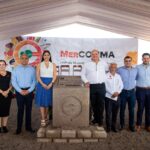 Indira Vizcaíno coloca la primera piedra de MerColima Central de Abastos y Punto Logístico; se invertirán más de 360 mdp