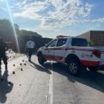 UEPC atiende volcadura de tractocamión en autopista, a la salida de Colima a Manzanillo