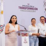 Indira Vizcaíno informa sobre trabajos preliminares de SICT para construir el puente de Tercer Anillo y V. Carranza