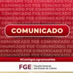 Comunicado de la FGE