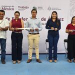 Más de 200 personas aprovecharon la Feria de Empleo en Villa de Álvarez; ofertaron 310 vacantes con sueldos de entre 9 mil y 25 mil pesos mensuales