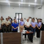 Capacitan a Policía Municipal de Colima en atención a mujeres en situación de violencia y Estrategia Punto Violeta