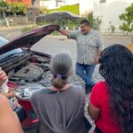 Realiza Movimiento Territorial del PRI en Villa de Álvarez taller de mecánica básica para mujeres en la colonia Tabachines.