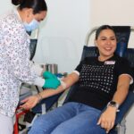 Casi un centenar de personas acudieron al DIF Estatal Colima para donar sangre y contribuir a salvar vidas