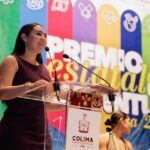 Indira Vizcaíno entregó el Premio Estatal de la Juventud 2026, en el Teatro Hidalgo