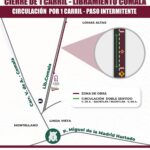 Seidum informa que habrá cierre parcial en el Libramiento Comala a partir del próximo lunes