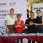 DIF Estatal Colima entrega 8 mil lentes gratuitos a personas vulnerables de los 10 municipios