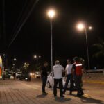 Ayuntamiento de Manzanillo ilumina por primera vez tramo del Jardín de Salagua a avenida Manzanillo