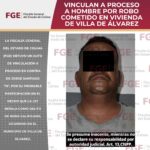 Vinculan a proceso a hombre por robo cometido en vivienda de Villa de Álvarez
